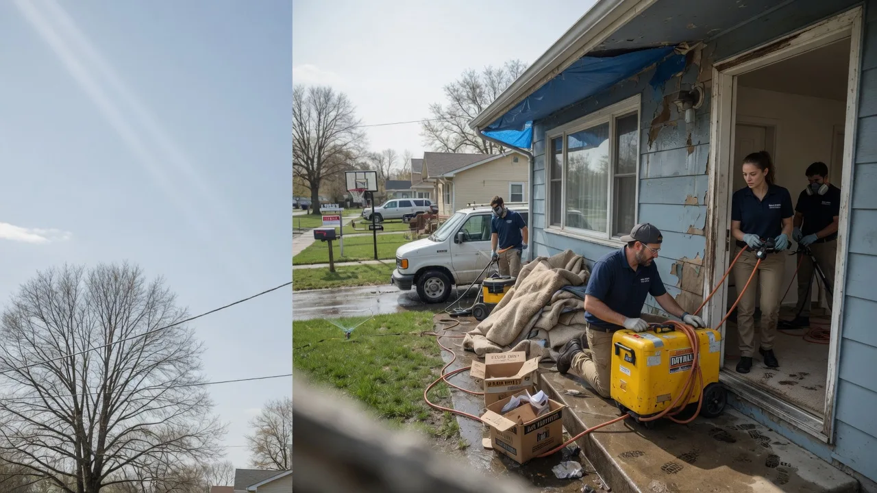Basement Flood Cleanup in Piketon, OH near me
